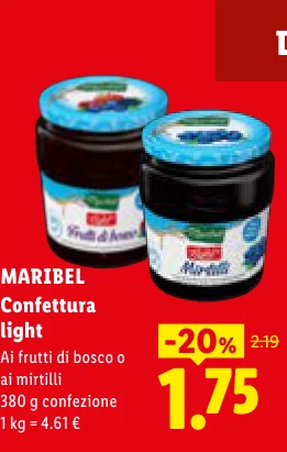 Confettura light - Maribel