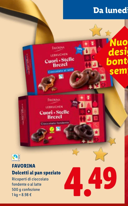 Dolcetti al pan speziato - Favorina