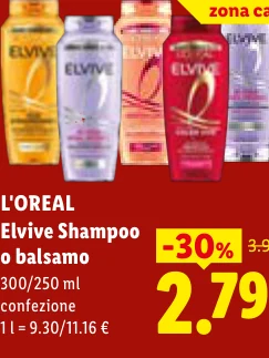 Elvive Shampoo o balsamo - 'Oreal