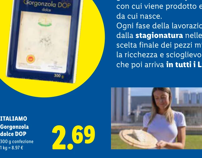 Gorgonzola dolce DOP - Italiamo