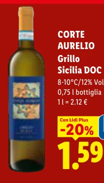 Grillo Sicilia DOC - Corte Aurelio