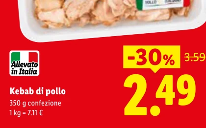 Kebab di pollo