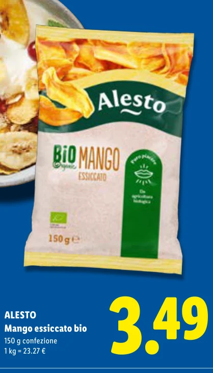 Mango essiccato bio - Alesto