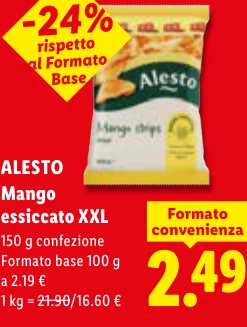 Mango essiccato XXL - Alesto