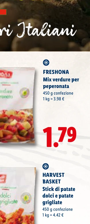Mix verdure per peperonata - Freshona