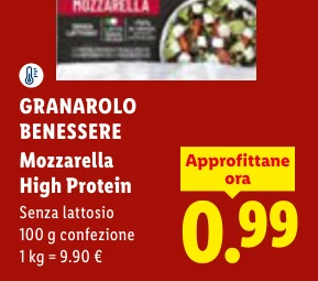 Mozzarella High Protein - Granarolo Benessere