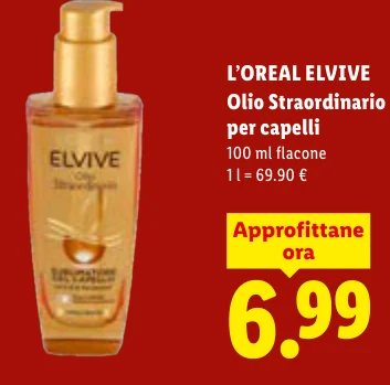 Olio Straordinario per capelli - ’Oreal Elvive