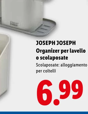 Organizer per lavello o scolaposate - Joseph Joseph