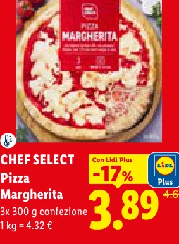 Pizza Margherita - Chef Select