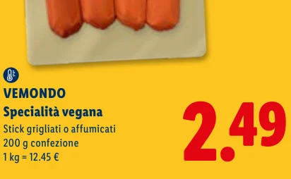 Specialità vegana - Vemondo