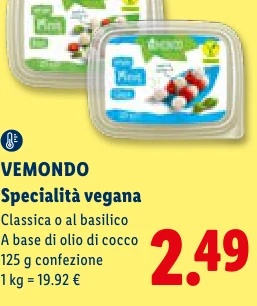 Specialità vegana - Vemondo