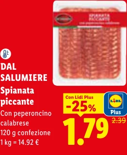 Spianata piccante - Dal Salumiere