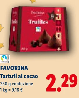 Tartufi al cacao - Favorina