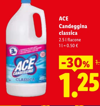 Candeggina classica - Ace