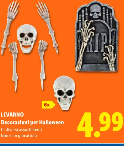 Decorazioni per Halloween - Livarno