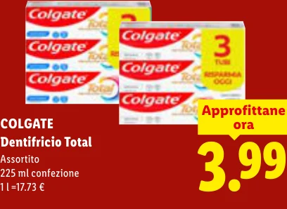 Dentifricio Total - Colgate