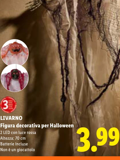 Figura decorativa per Halloween - Livarno