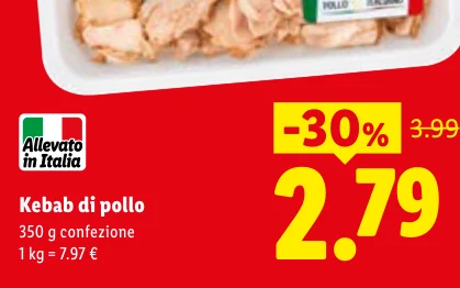 Kebab di pollo