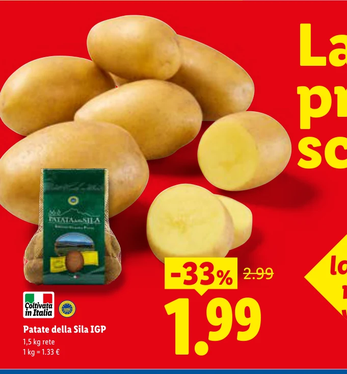 Patate della Sila IGP