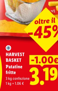 Patatine fritte - Harvest Basket