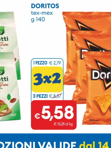 DORITOS tex-mex g 140