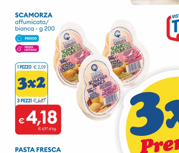 SCAMORZA affumicata/ bianca-g 200