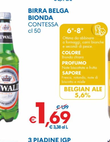 BIRRABELGA BIONDA CONTESSA cl 50