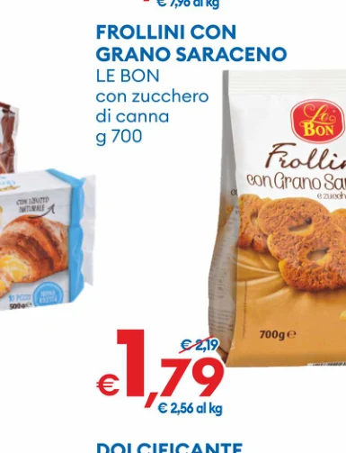 FROLLINICON GRANOSARACENO LE BON conzucchero