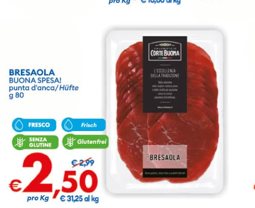 Bresaola punta d'anca