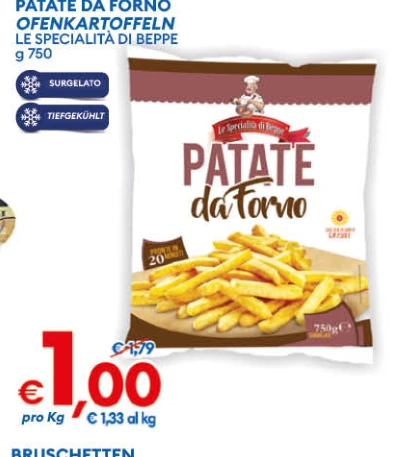 Patate da forno Le Specialita di Beppe