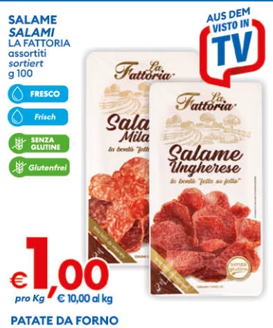 Salame La Fattoria assortiti