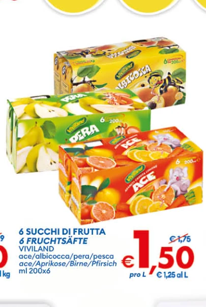 Succhi di frutta Viviland