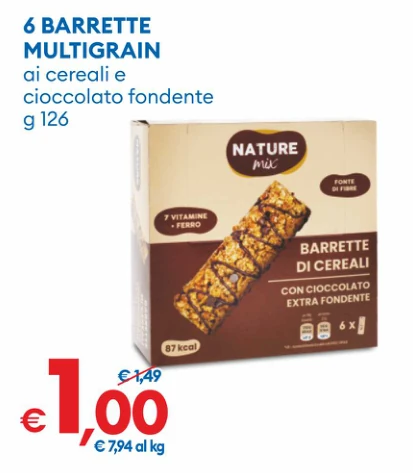 Barrette Multigrain Manusol