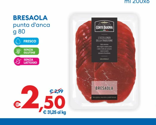 Bresaola punta d'anca
