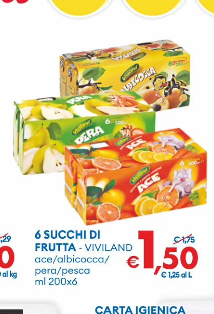 Succhi di frutta Viviland