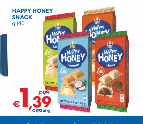 HAPPY HONEY SNACK HAPPY