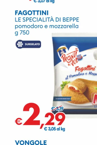 FAGOTTINI LE SPECIALITA DI BEPPE pomodoroemozzarella - Le Specialità di Beppe