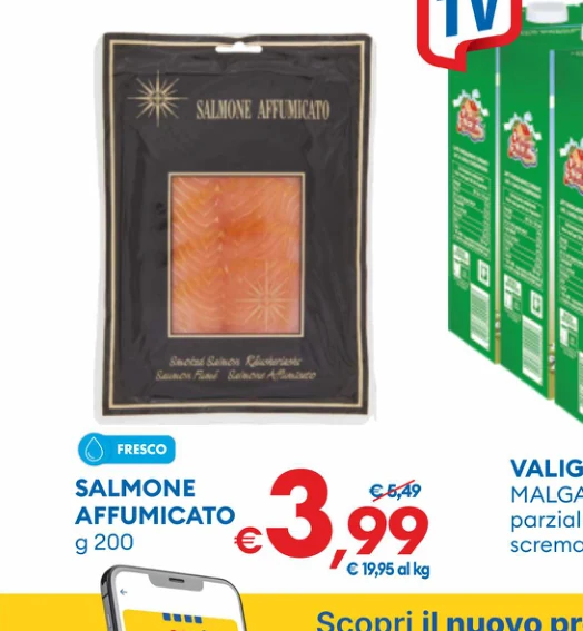 SALMONE AFFUMICATO g 200