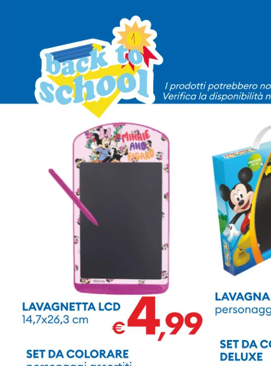 LAVAGNALCDMAXI LAVAGNETTALCD personaggiassortiti 14,7x26,3 cm