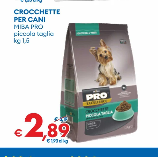 CROCCHETTE PERCANI MIBAPRO piccolataglia