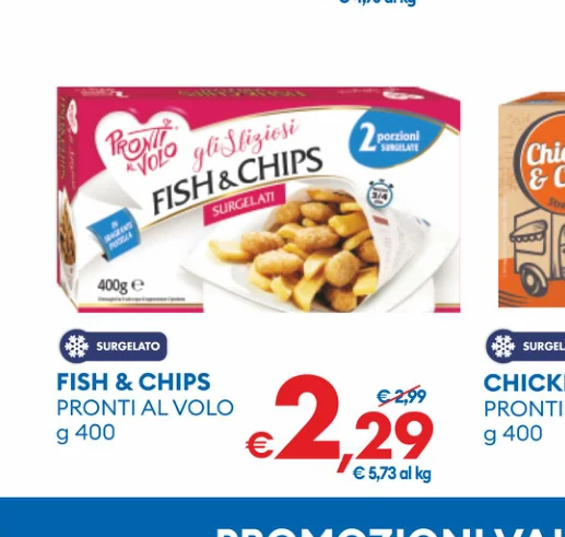 ghidligiofi Chicken &Chips SURGELATT