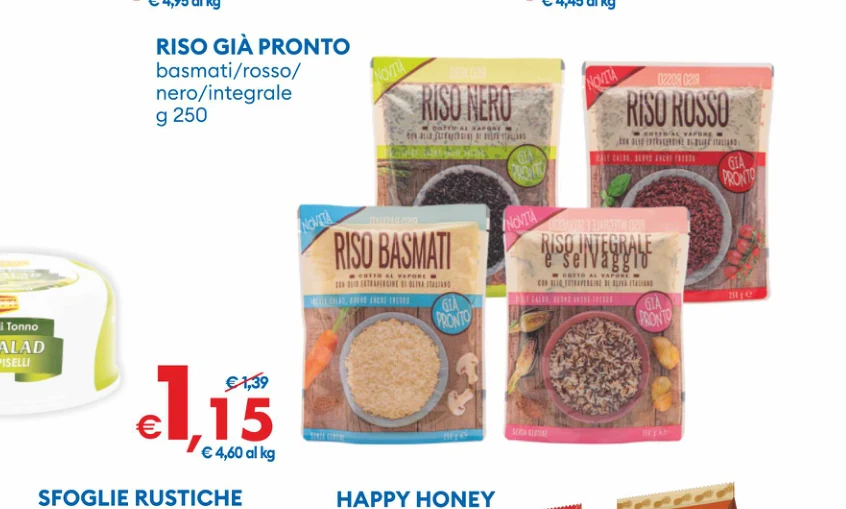 RISOGIAPRONTO basmati/rosso/ nero/integrale g 250