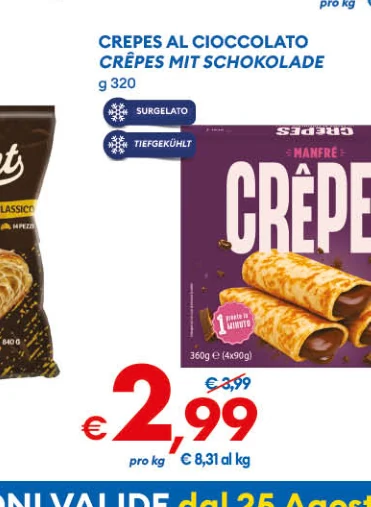 CREPESALCIOCCOLATO CREPESMITSCHOKOLADE