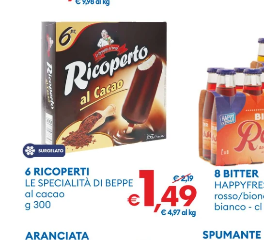 6RICOPERTI 8BITTER C2,19 LESPECIALITADIBEPPE HAPPYFRESH