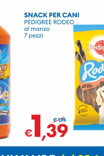 SNACKPERCANI PEDIGREERODEO almanzo 7pezzi