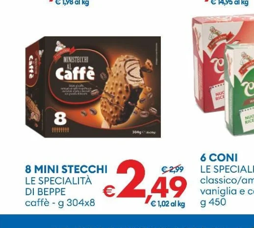 6 CONI assortiti g 450 - Le Specialità di Beppe