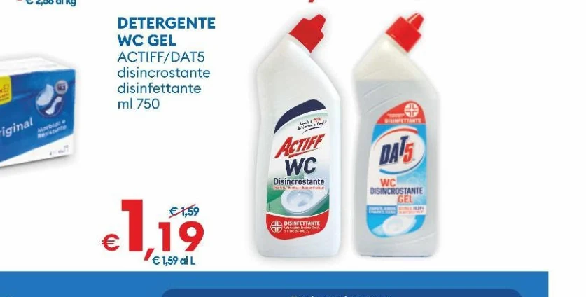 DETERGENTE ACTIFF/DAT5 disincrostante