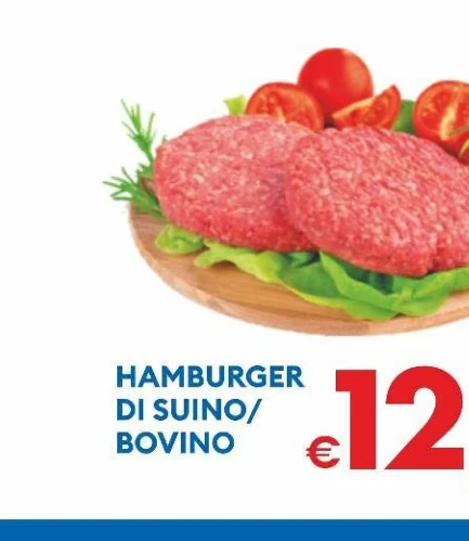HAMBURGER DISUINO/ BOVINO