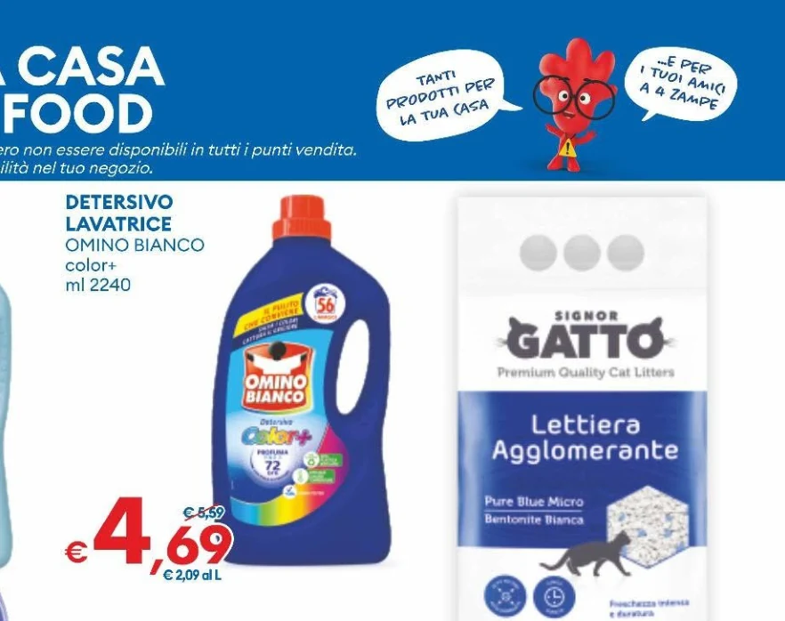 LETTIERA AGGLOMERANTE bentonite bianca L 5