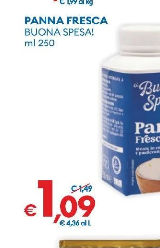 PANNAFRESCA BUONASPESA!